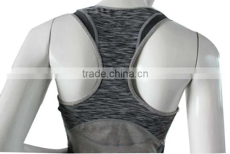 Sports wear running vest and legging for women