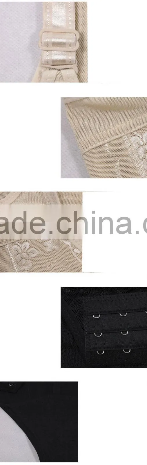 fashion flower jacquard breathable seamless bodybuilding body shaper