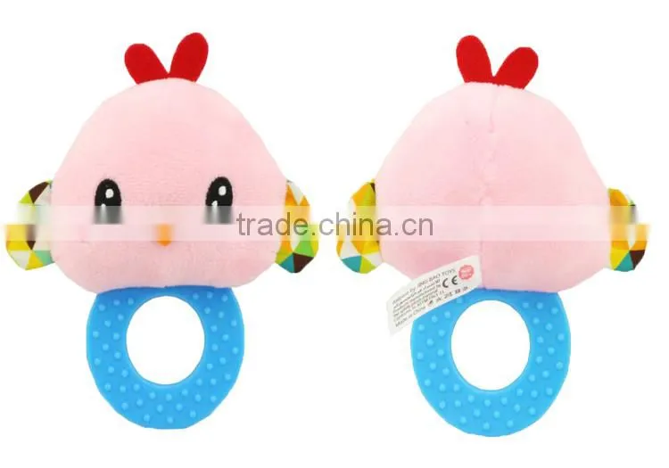 Lovely animal baby teether toys