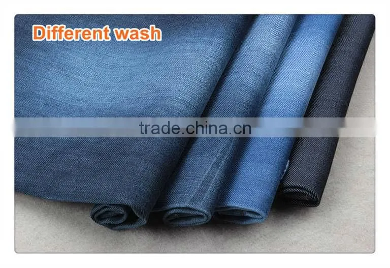 B1776-A 11.8oz blue+grey dresses fabric wholesale lycra fabric men jeans