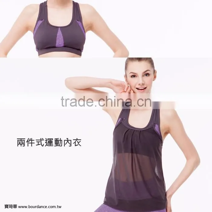 Gym clothing women color block dance short gym short