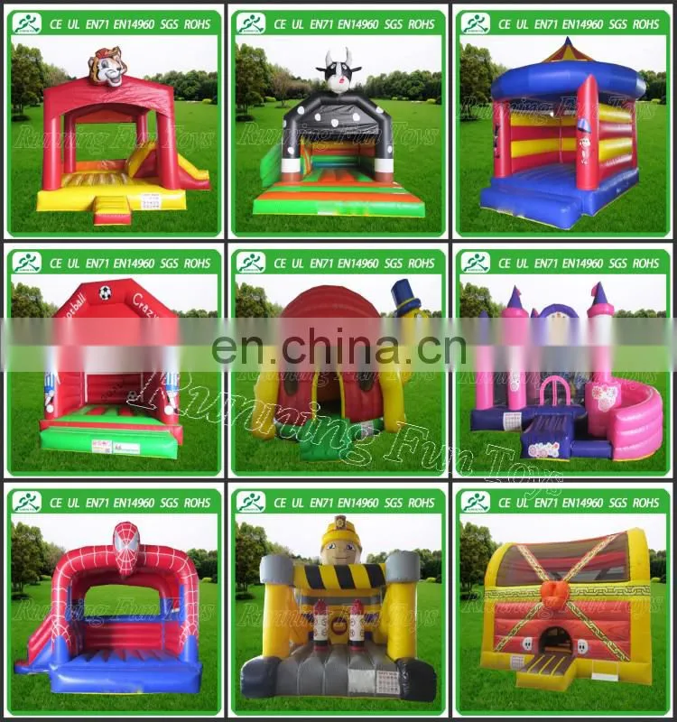 2015 kids game inflatable bouncer outdoor inflatable children playground