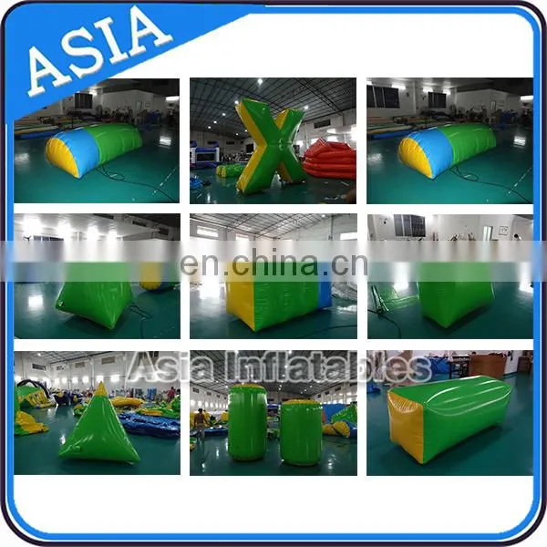 Shooting Inflatable Speedball Bunkers , Inflatable Airsoft Paintball Bunkers for Sport Games