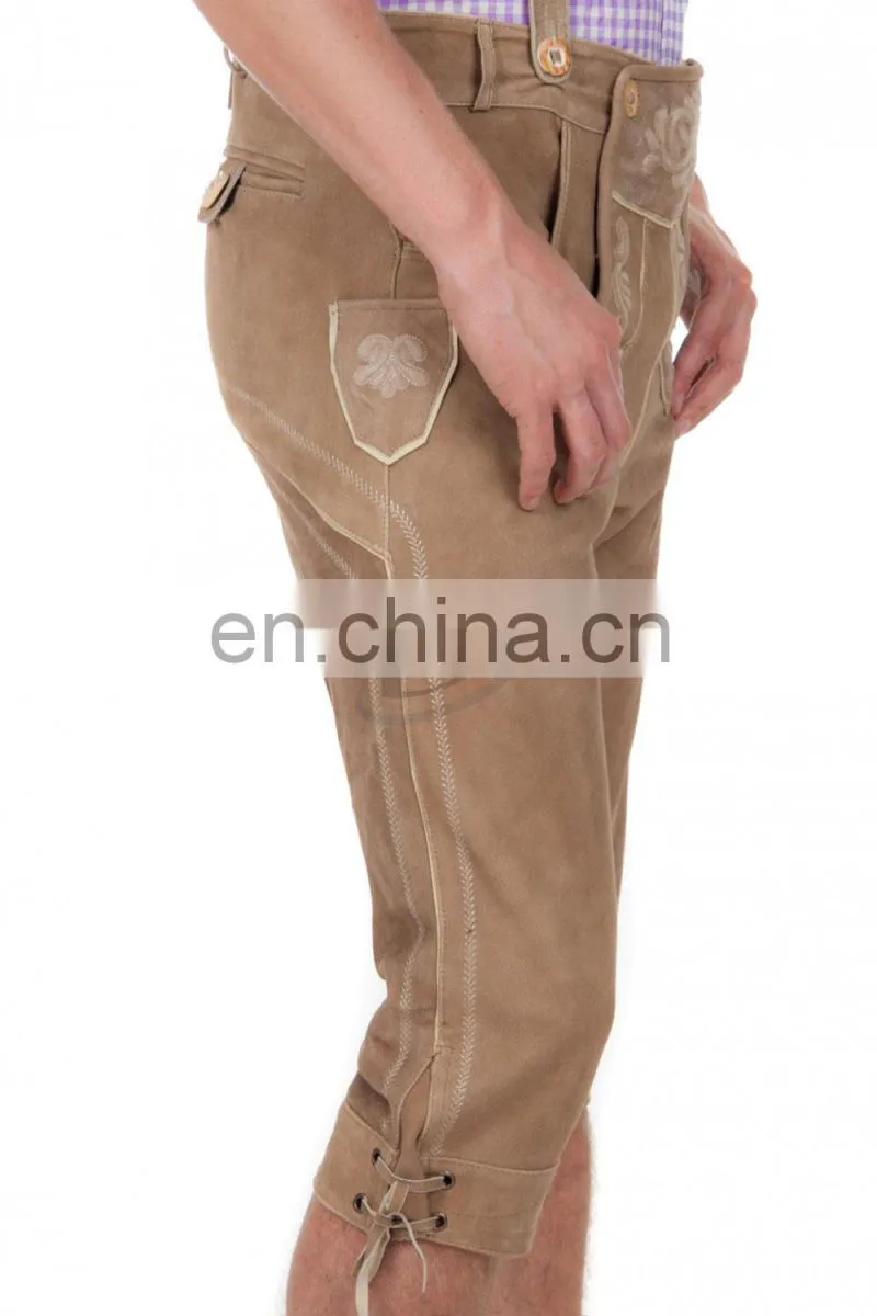 2016 Men's Stylish Bavarian Oktoberfest Trachten Lederhosen (Bavaria Clothing)