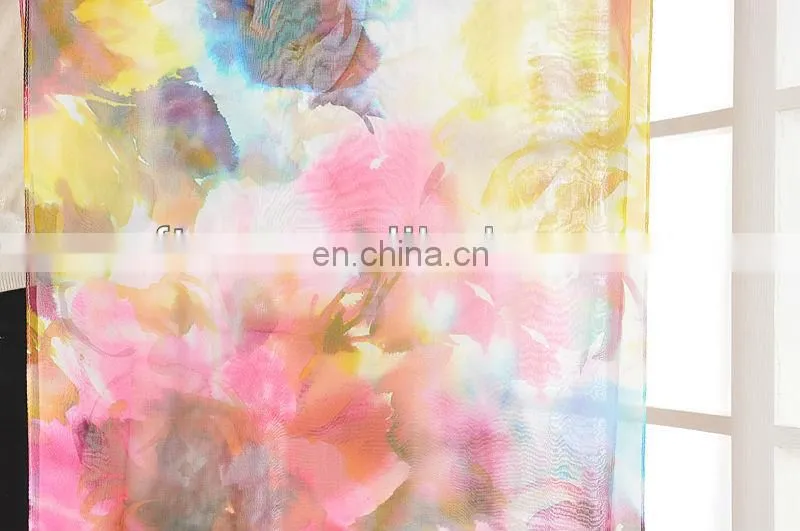 Fashion Ladies 100% Silk Chiffon Scarf