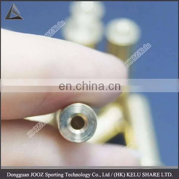 1g~12g custom golf shaft tip plug weight 0.355 brass through hole
