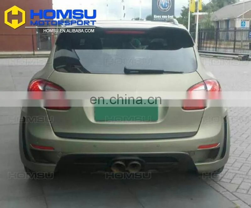 Auto tuning style car spare parts HM wide design FRP fiber glass material body kit for porsch-e cayenn-e 958 body kit 2011-2014