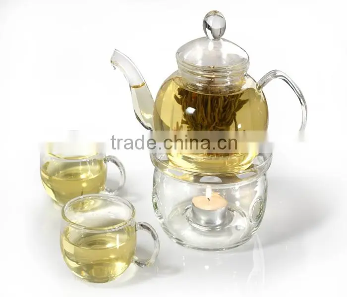 Artistic Flower Blooming Tea the double dragon sprouting a pearl