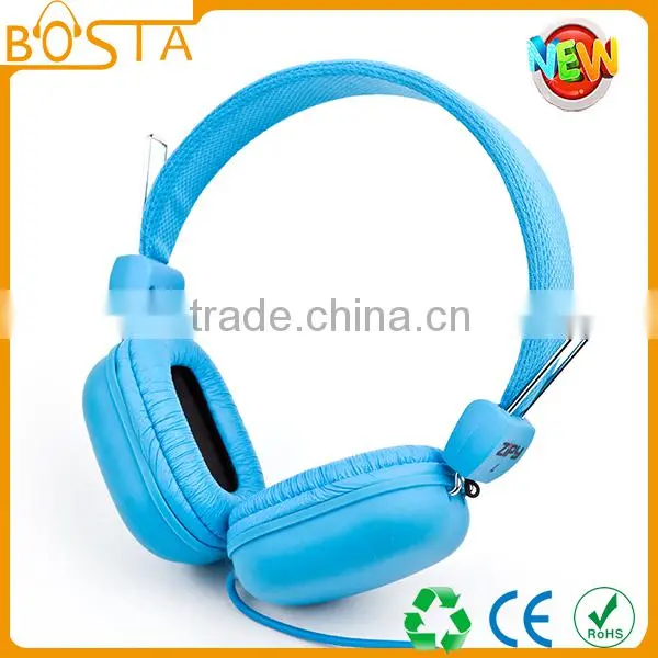 Promotional funny fancy stereo mega bass effect headphone with cool design