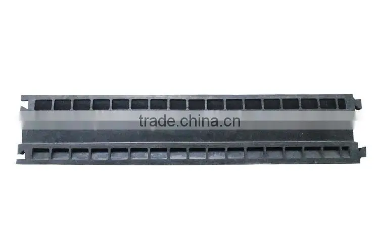 Lower Factoty Price 1035*135*20mm Soft Flexible 1 channels Rubber cable protector