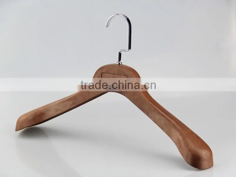 popular plastic clothes hanger with top level for coat