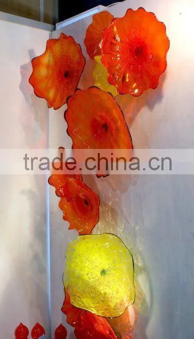 Custom Modern Wall Decor Glass Bowls