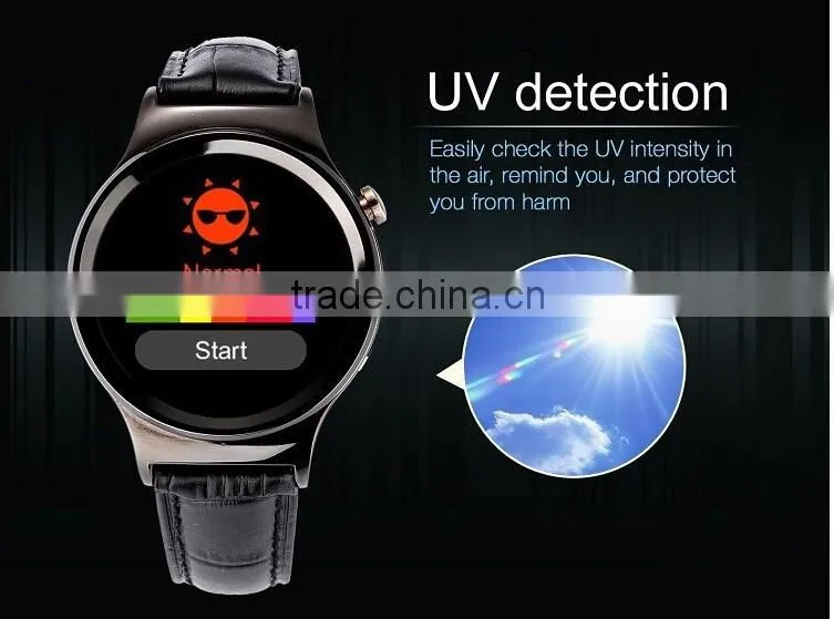 Hot selling touch screen smart watch phone android with sim card