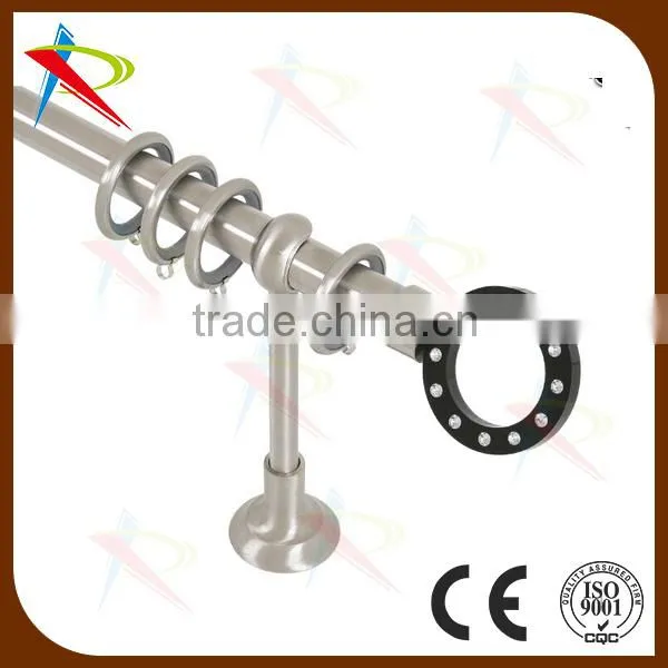crystal brackets curtain rod crystal finials
