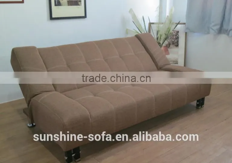 Modern Restaurant Furniture Brown Fabric Adjustable Sofa