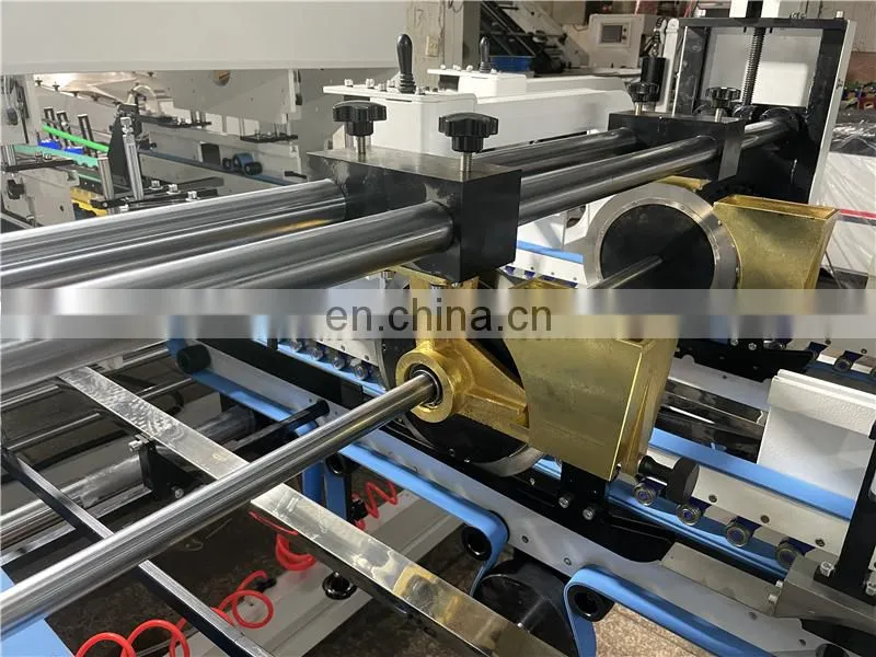 UFG1250E 2 4 corners Automatic Corrugated pizza food express paper box Folding and gluing machine