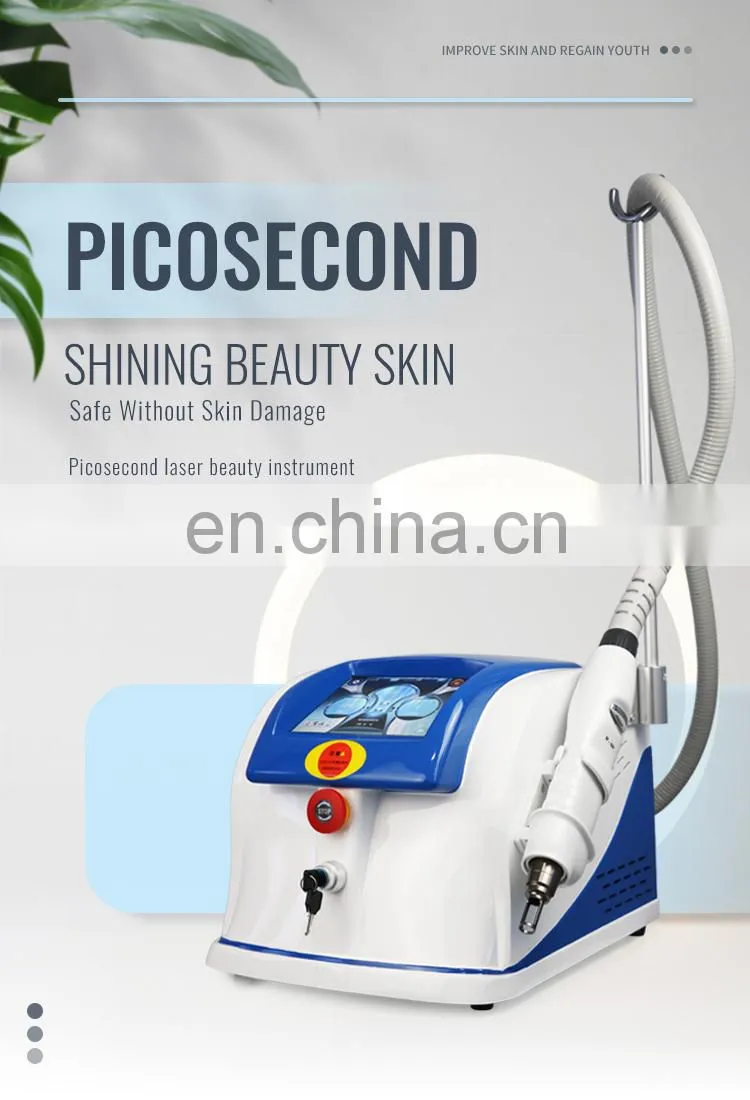Portable Picosecond Laser for Tattoo Removal for Beauty Salon