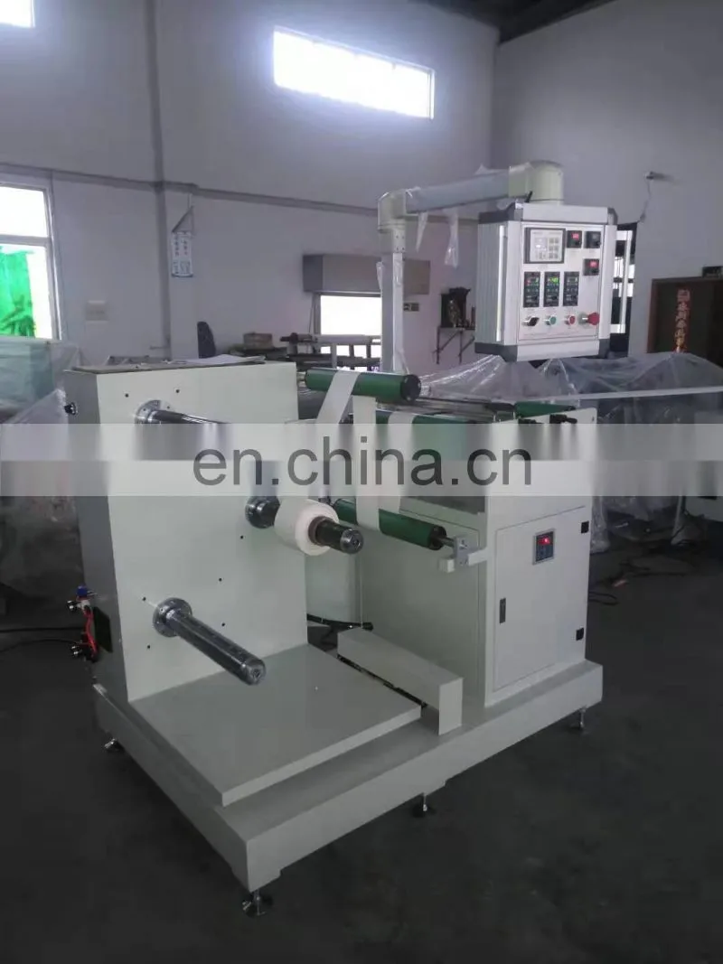 Copper rewinder PET PVC film label paper unwinding and rewinding machine