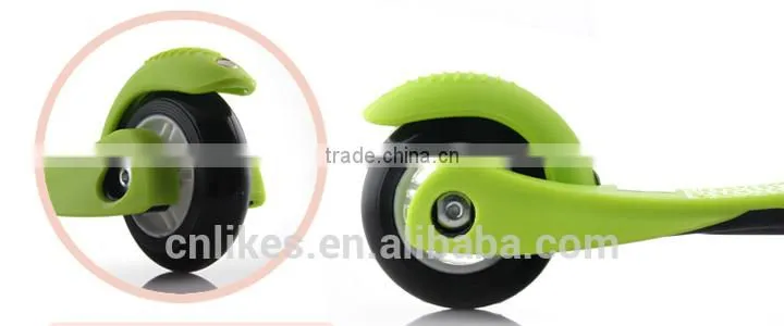 cheap kids plastic three wheel kick scooter