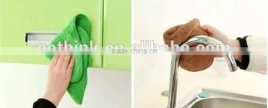 best selling super absorbent corlorfull microfiber table cleaning cloth