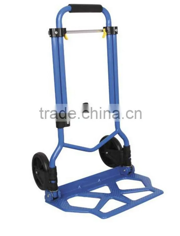 Cheap price portable steel folding hand trolley tool cart hand truck
