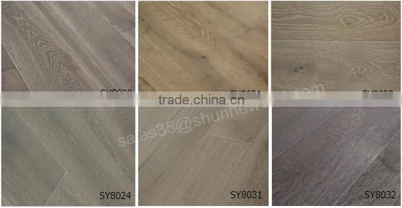 Oiled and Lacquered 18mm Oak Engineered Wood Floor Manufacture