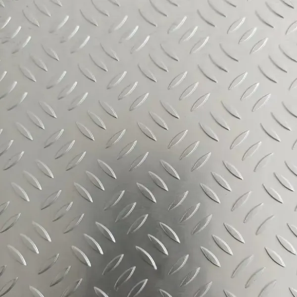 Aluminum 3 Bar Tread Plate 5754 AL MG3-H114