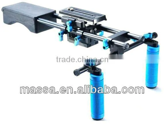 Strong and Easy install camera shoulder rig