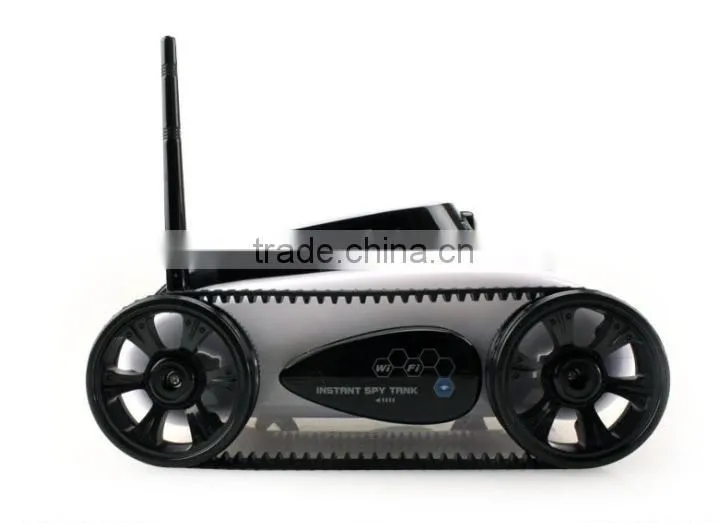 2014 new 4 Channel Wifi Remote Control tank With Camera controlled by iPhone Android mobile phone