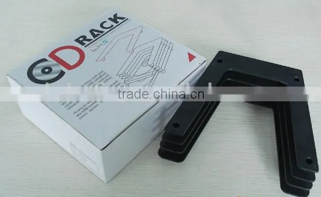 Fashion CD Rack Plastic CD Rack Horizontal CD Rack