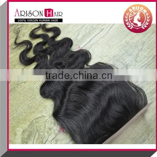 2014 Qingdao whosale factory price top quality silk top lace frontals