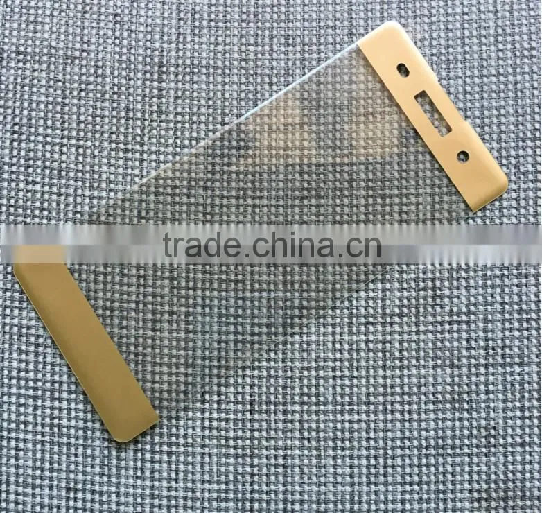 New premium 9H anti scratch 3D full cover tempered glass screen protector film for SONY XPERIA XA