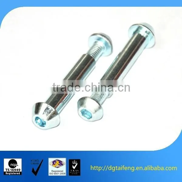 galvanized button head carbon steel male and female sexy bolt