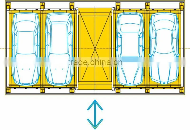 Automatic car display tower/ smart tower parking system