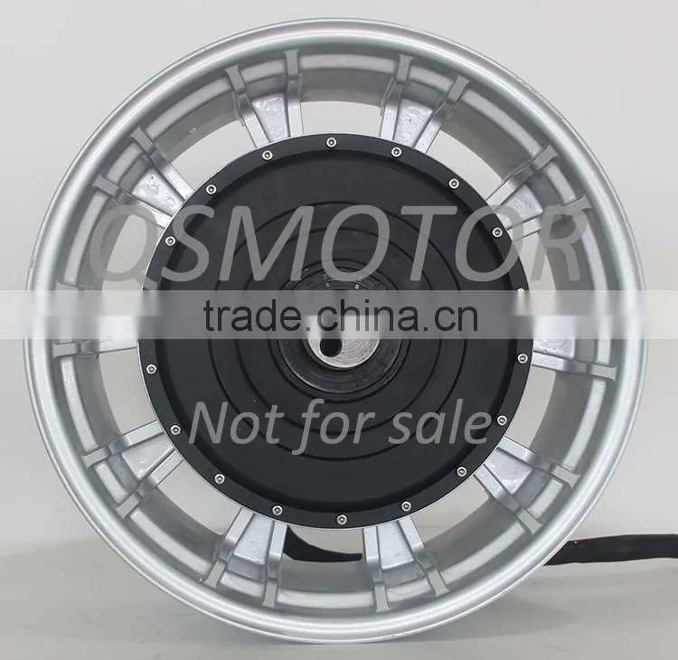 Customized Not For Sale QS 17inch 273 70H 12000W Extra/V3 Type E-scooter Hub Motor