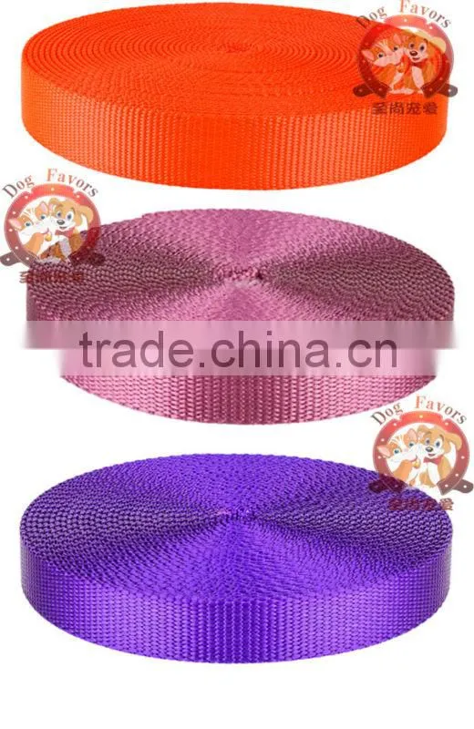 1 Inch Colorful wholesale Heavy nylon webbing
