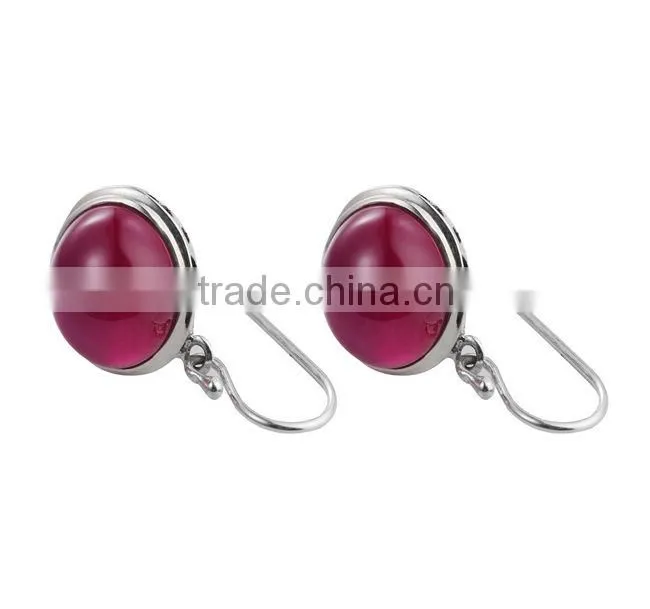 2014 New Design Fashion corundum handmade gender earring