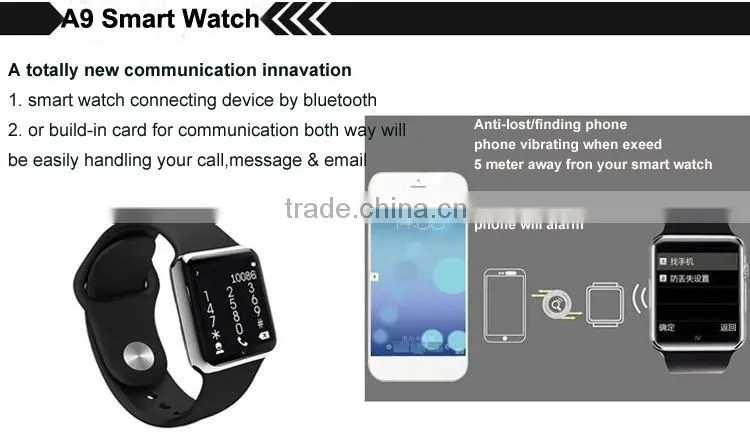 Remote monitoring tracking crane sports heart rate monitor pedometer watch