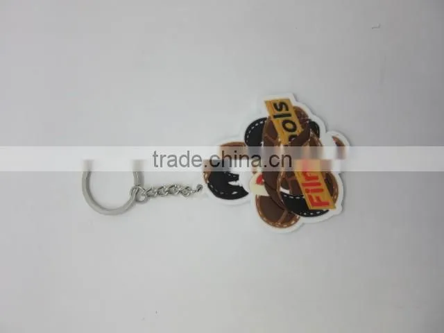 lovely promotional plastic toy keychain