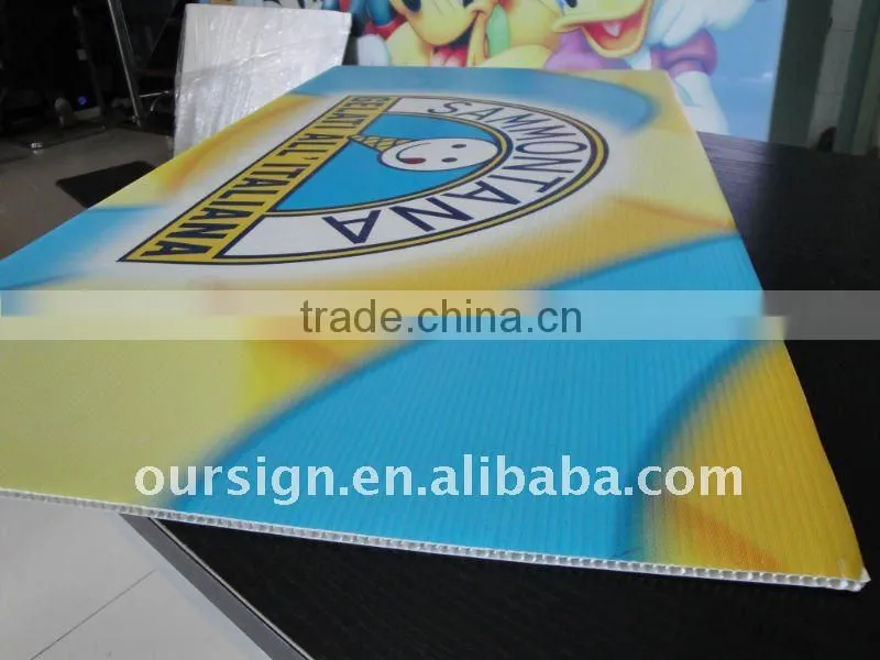 Good Quality PP Corrugated Poster Board