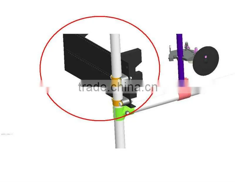Infraed type broken yarn automatic stop motion device