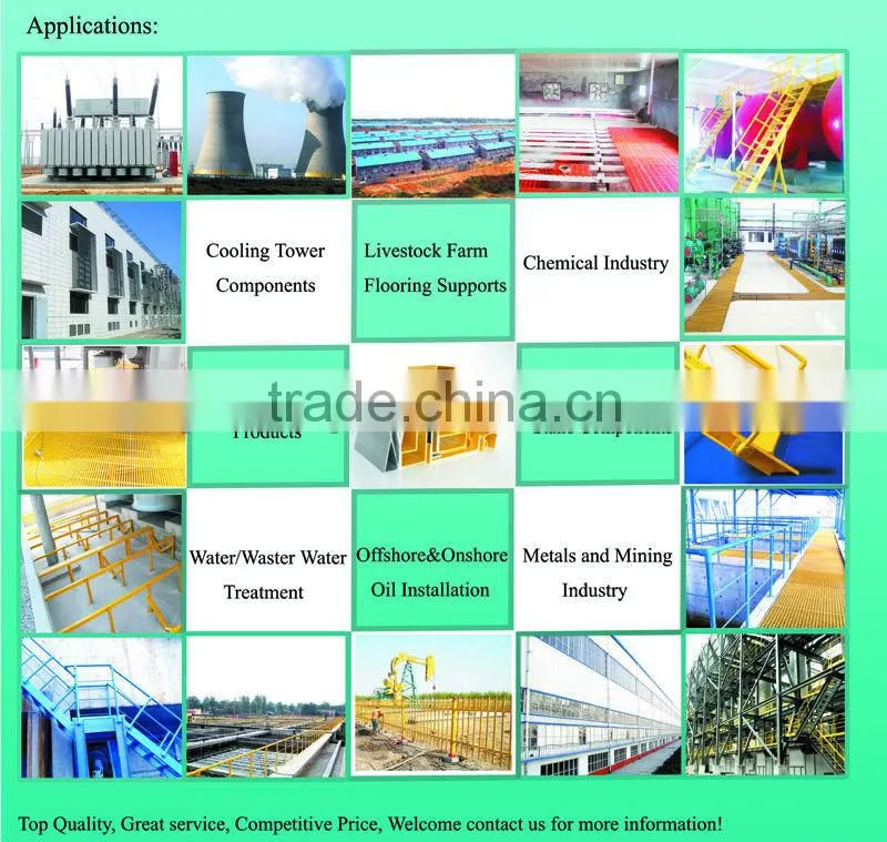 High Quality Fiberglass Louver Industrial Louver Windows