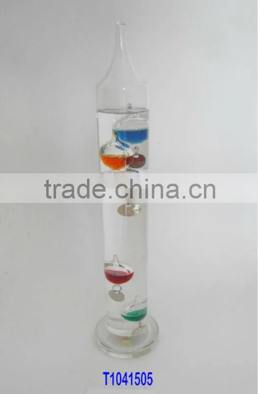 Antique Glass Galileo Thermometer T1011204