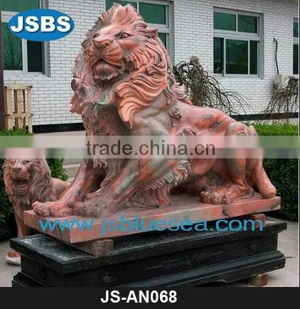 Marble golden fish statue