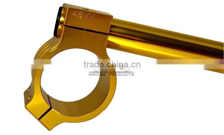 BJ-COHB-048 Aftermarket CNC Billet Alloy 48mm Motorcycle Clip On Handlebar For Suzuki GSXR1000