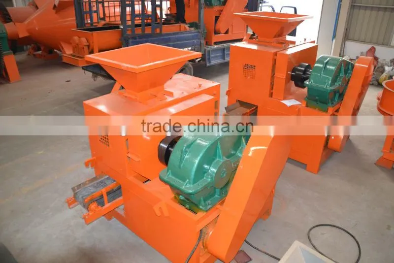 Pillow shape coke briquette machine