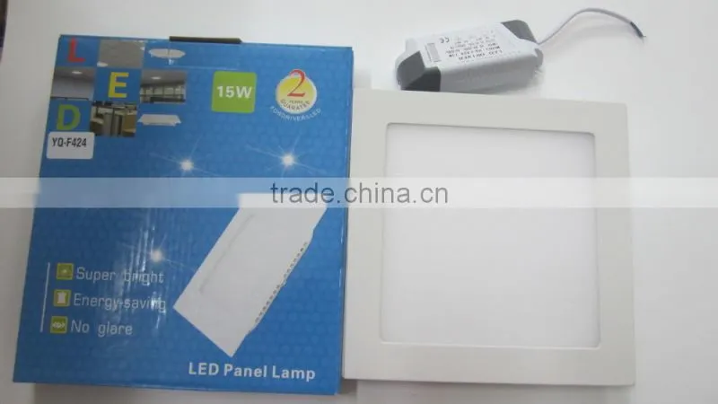 Made in China 15W and round Recessed LED panel light