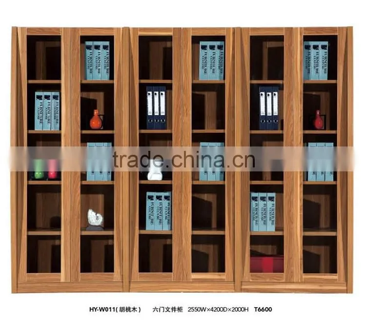 Saving place glass display cabinet