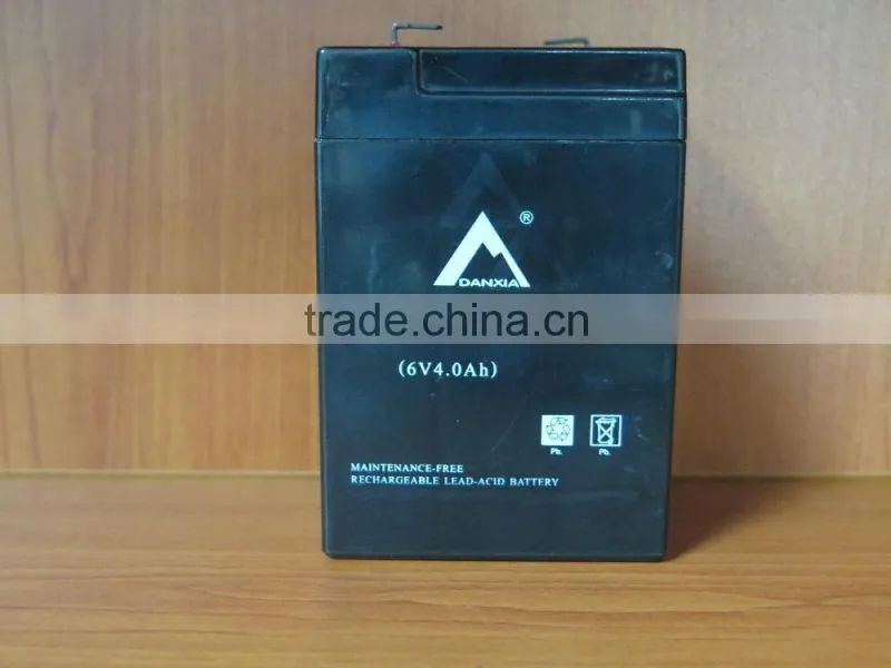 storage battery 6v 4ah rechargeable ups battery 6v lead acid battery