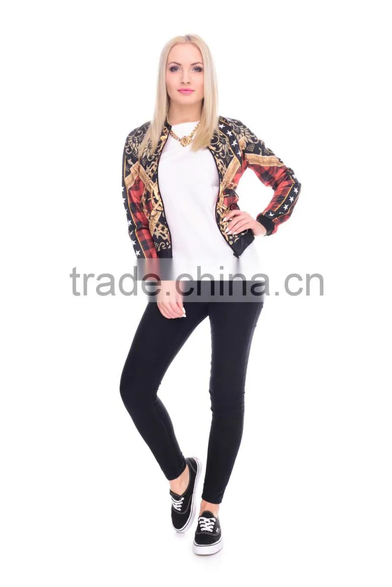 printed stylish winter jackets for women